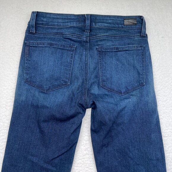 Paige | Blue Manhattan Jean In Georgie Size 27 LONG - Picture 13 of 15